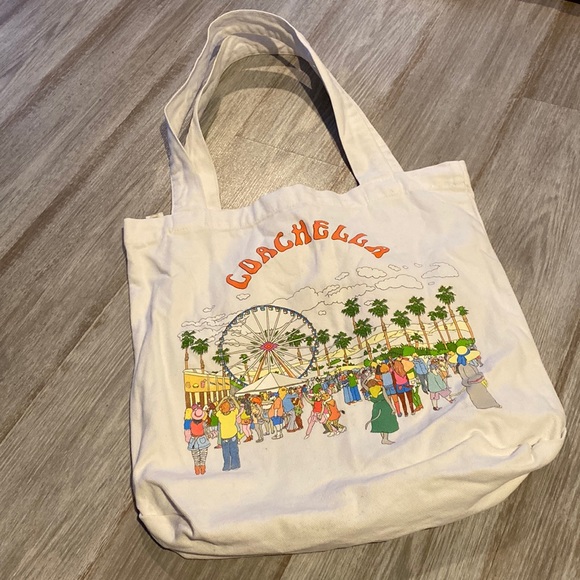 coachella Bags Coachella 28 Official Souvenir Tote Bag Party